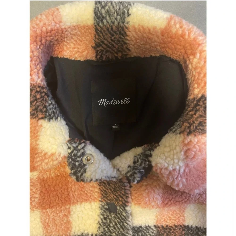 NWOT Madewell Sherpa Hazelwood jacket - Picture 6 of 7